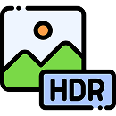 HDR image editing
