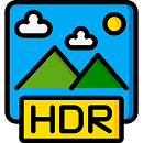 HDR image editing